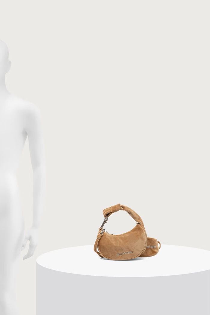Juicy Couture Mala torba hobo za žene od velura Blossom BIJL55311WPO