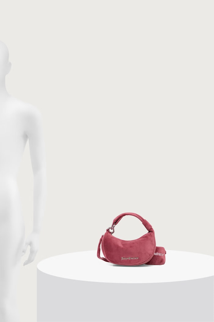 Juicy Couture Mala torba hobo za žene od velura Blossom BIJL55311WPO