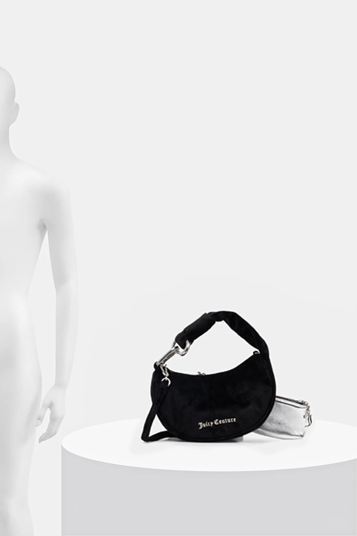 Juicy Couture hobo bag pentru femei de velur Blossom BIJL55311WPO