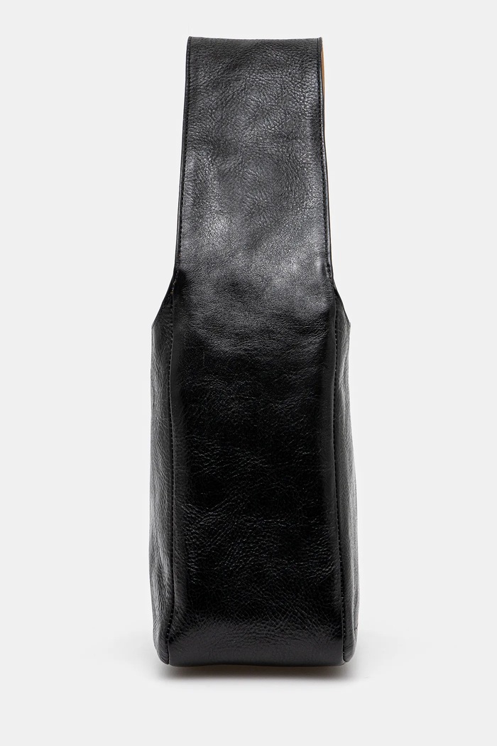 Our Legacy leather handbag Brick A2248BBL black AW24