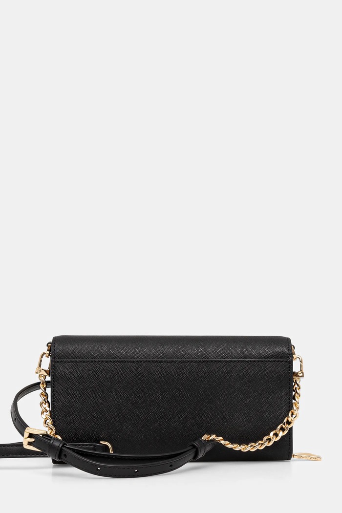 Doplňky Kožené psaníčko MICHAEL Michael Kors 32S4GJ6C9L černá