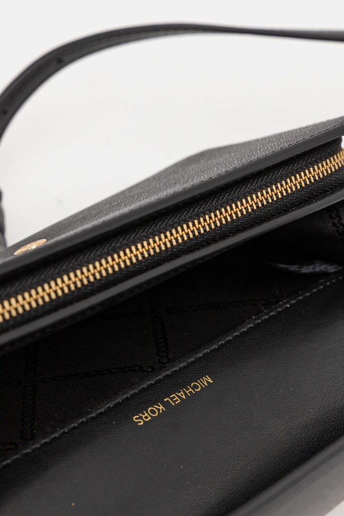 Kožené psaníčko MICHAEL Michael Kors černá 32S4GJ6C9L