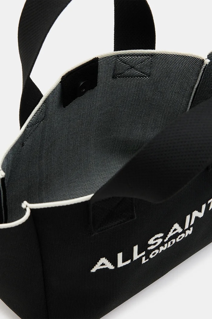 Τσάντα AllSaints IZZY MINI μαύρο W237XA