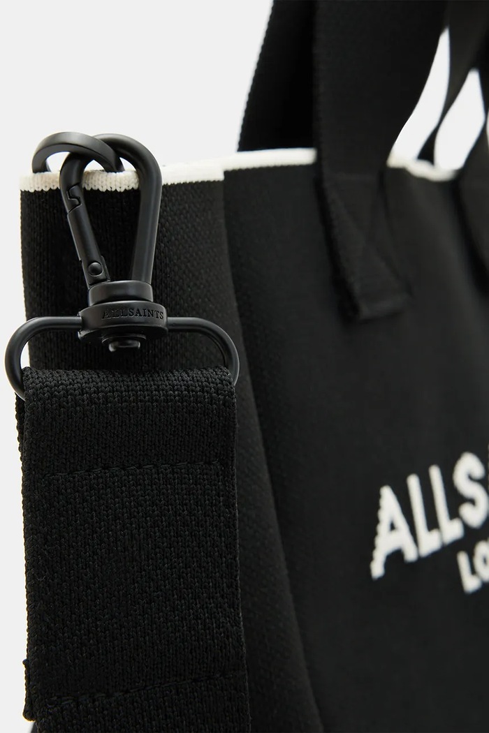 Τσάντα AllSaints IZZY MINI W237XA μαύρο