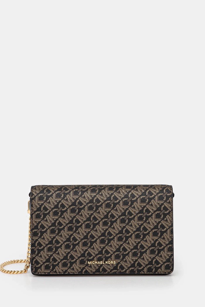 MICHAEL Michael Kors torebka skóra licowa czarny 32F4GJ6C8B