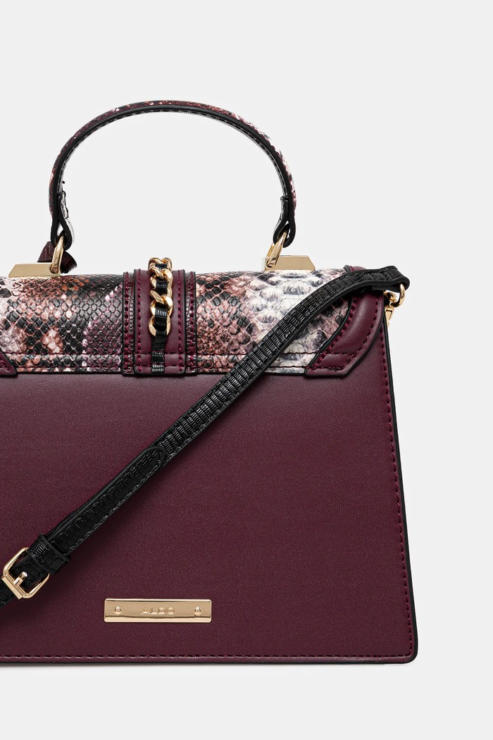 Accesorii Aldo poseta MARTISSA MARTISSA.601 burgundia
