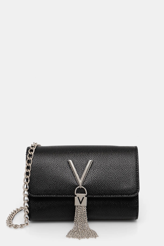 Valentino Bags poșetă nu incape in A4 negru VBS1R403G
