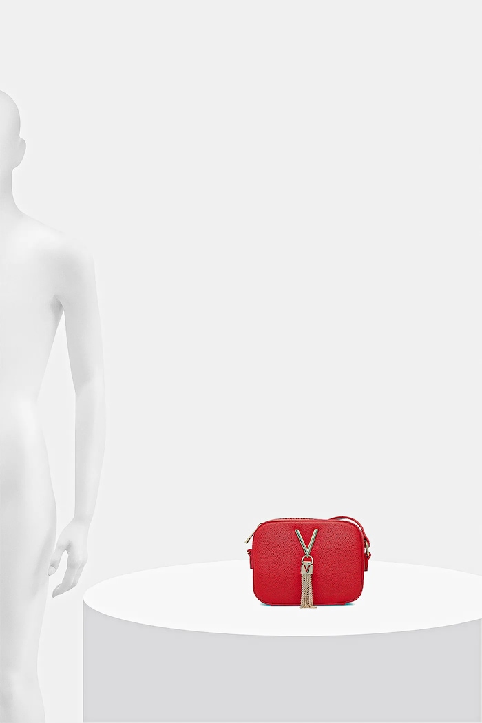 Τσάντα Valentino Bags VBS1R409G κόκκινο
