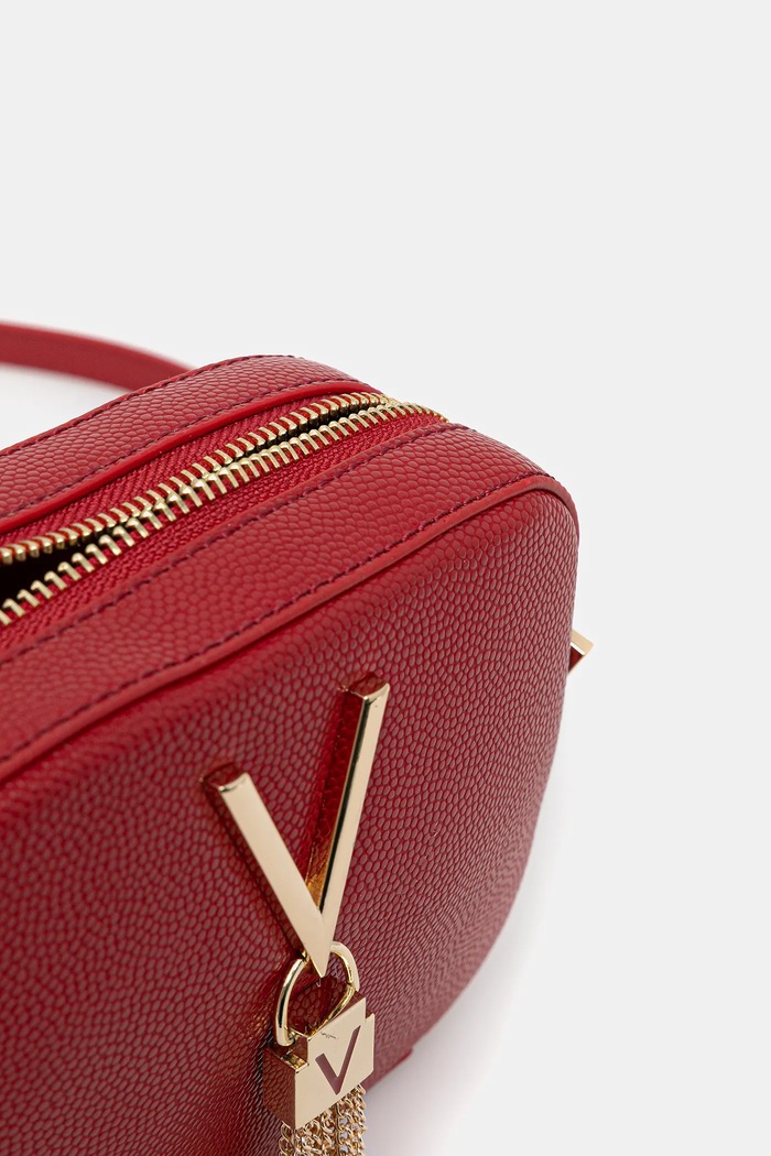 Kabelka Valentino Bags burgundské VBS1R409G
