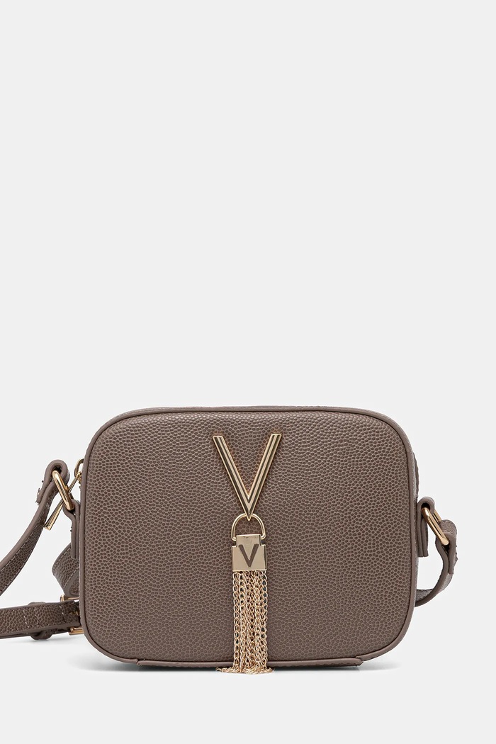 Kabelka Valentino Bags jednofarebný hnedá VBS1R409G