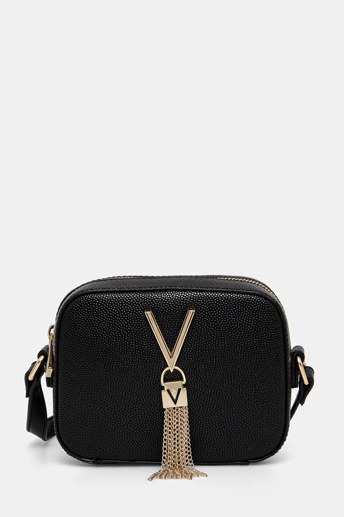 Kabelka Valentino Bags jednofarebný čierna VBS1R409G