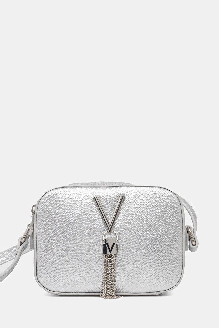 Τσάντα Valentino Bags συνθετικό ασημί VBS1R409G