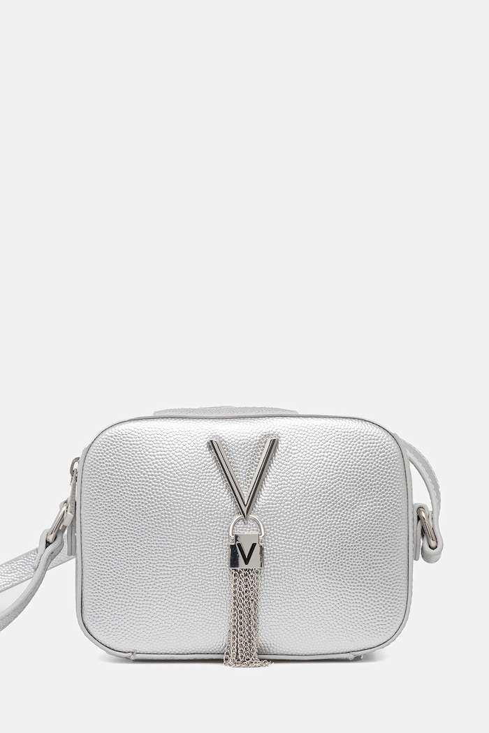 Τσάντα Valentino Bags συνθετικό ασημί VBS1R409G