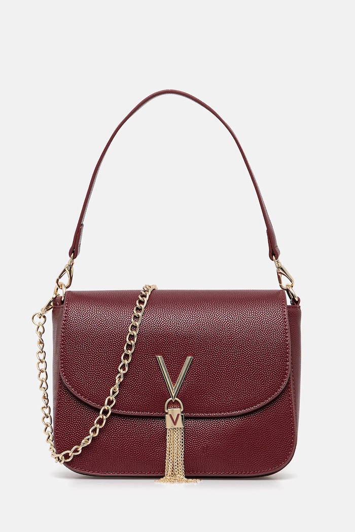 Valentino Bags torebka bordowy VBS1R404G