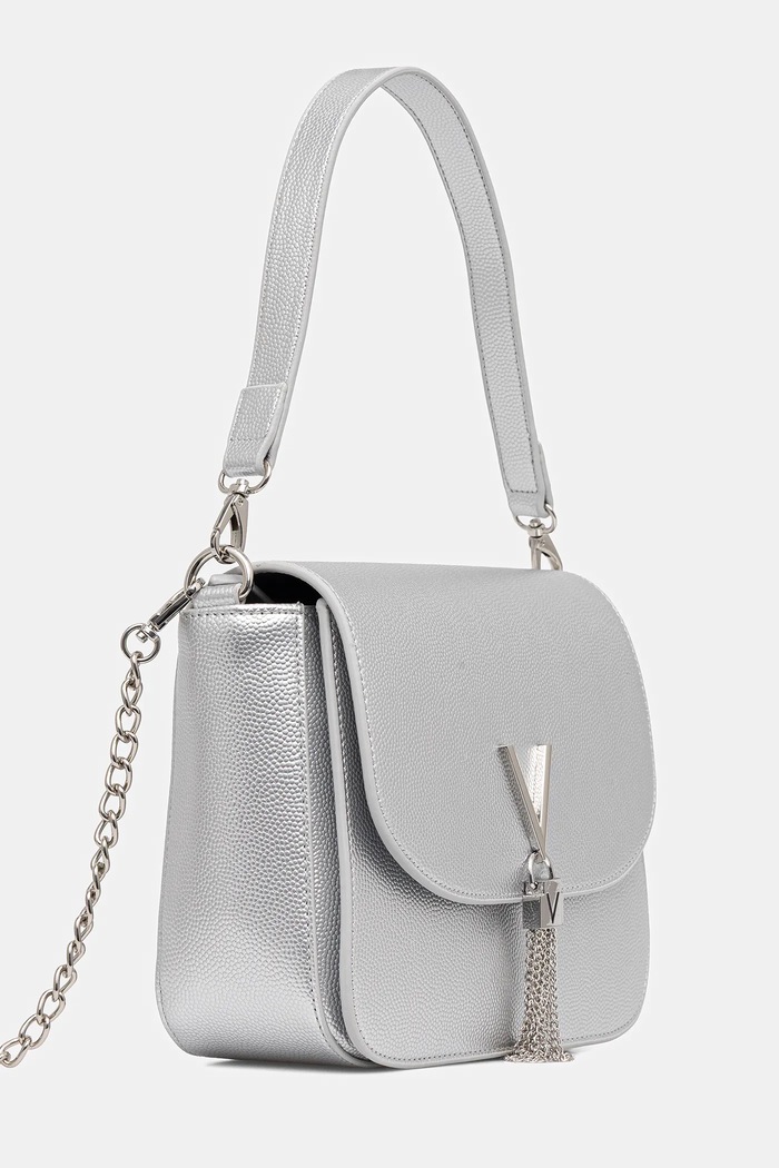 Kabelka Valentino Bags VBS1R404G stříbrná AA00