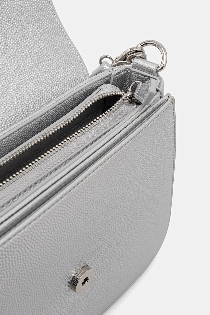 Kabelka Valentino Bags stříbrná VBS1R404G