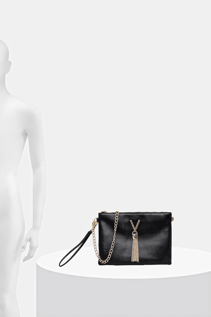 Τσάντα Valentino Bags VBS1R419G μαύρο