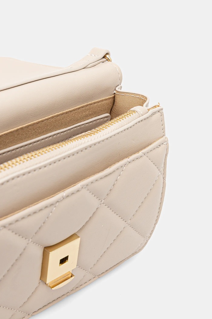 Valentino Bags geantă crossbody pentru femei cu imitație de piele VBS3KK52R bej