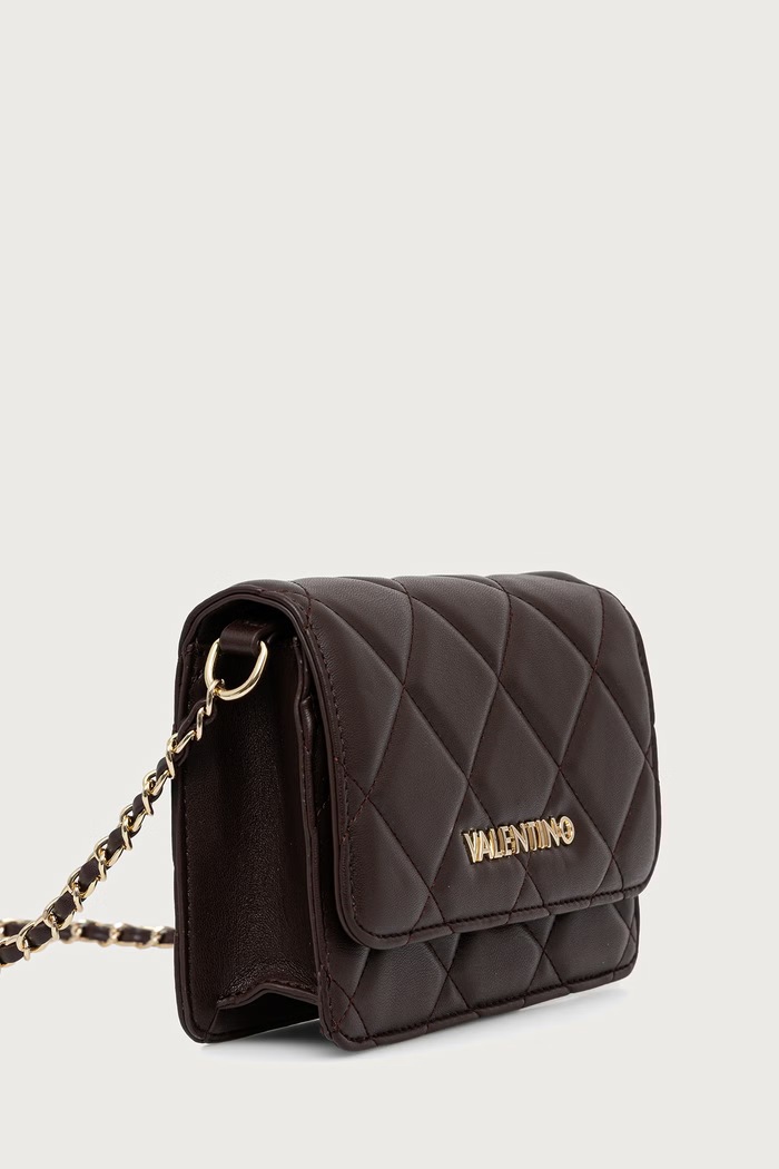 Valentino Bags Torebka crossbody damska z imitacji skóry VBS3KK52R brązowy AA00