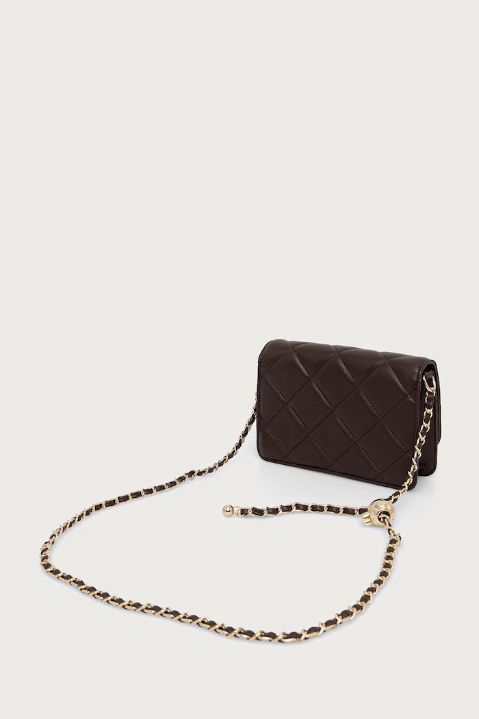 Akcesoria Valentino Bags Torebka crossbody damska z imitacji skóry VBS3KK52R brązowy