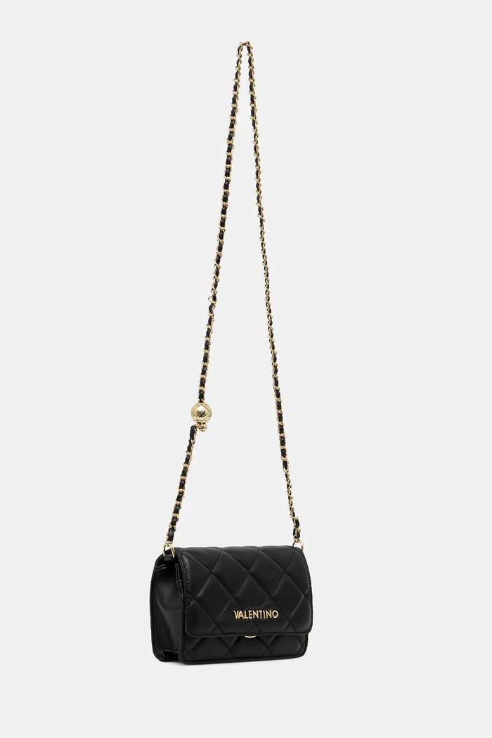 Valentino Bags crossbody kabelka dámska z imitácie kože VBS3KK52R čierna AA00