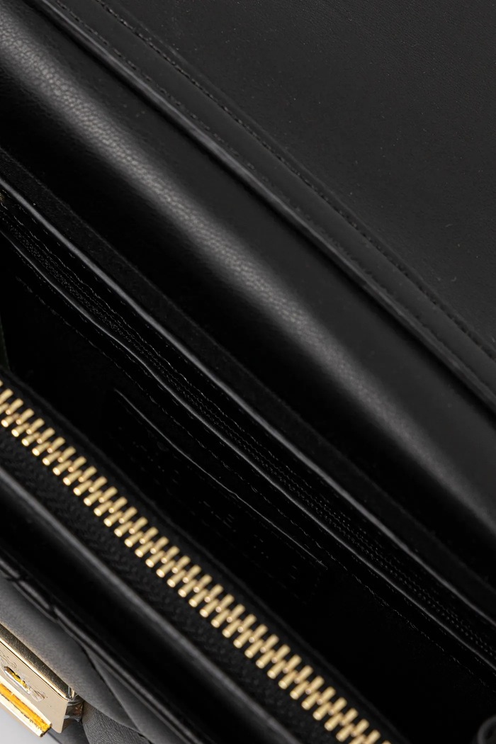Valentino Bags crossbody kabelka dámska z imitácie kože VBS3KK52R čierna
