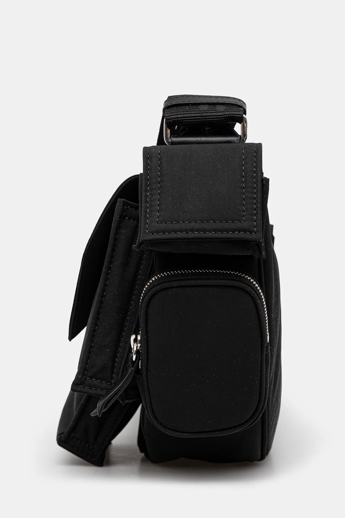 Kabelka Fiorucci Nylon Super Pocket Bag čierna U01FMABA123NY01BK01