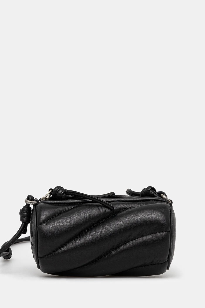 Fiorucci Poseta de piele Leather Micro Mella Bag negru U01FMASL005LE04BK01