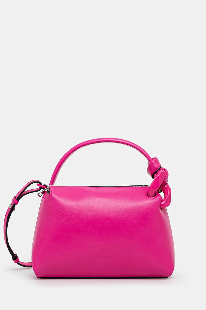 Kabelka JW Anderson The Jwa Small Corner Bag hladký růžová HB0642.LA0020.350