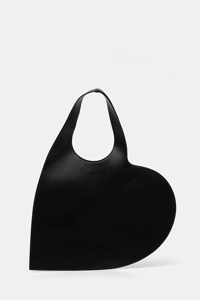Dodaci Kožna torba Coperni Heart Tote COPBA14405 crna