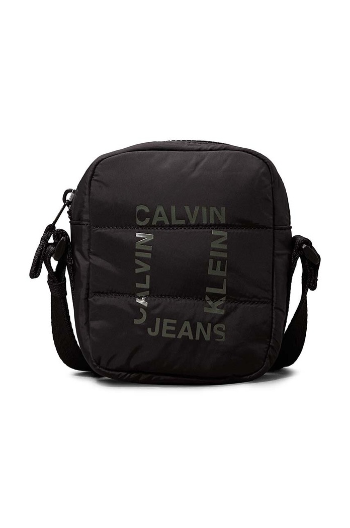 Dječja torba Calvin Klein Jeans premalo za format A4 crna IU0IU00649.9BYH