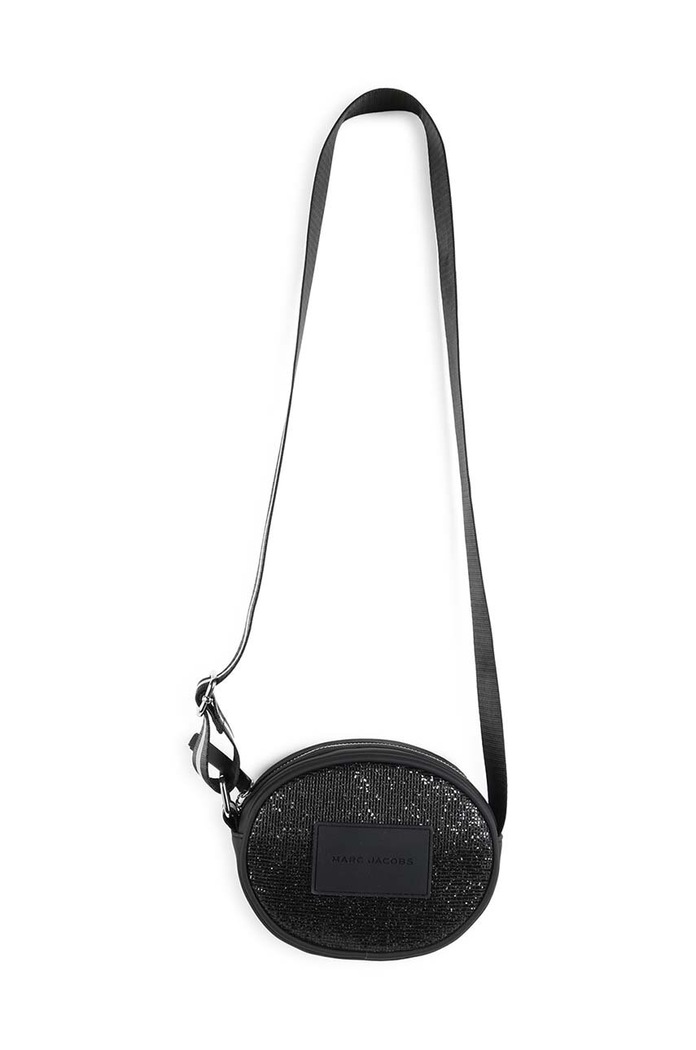 Dječja torba Marc Jacobs premalo za format A4 crna W60353.