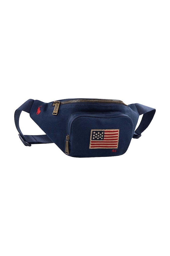 Dječja torba oko struka Polo Ralph Lauren mornarsko plava 9AR143