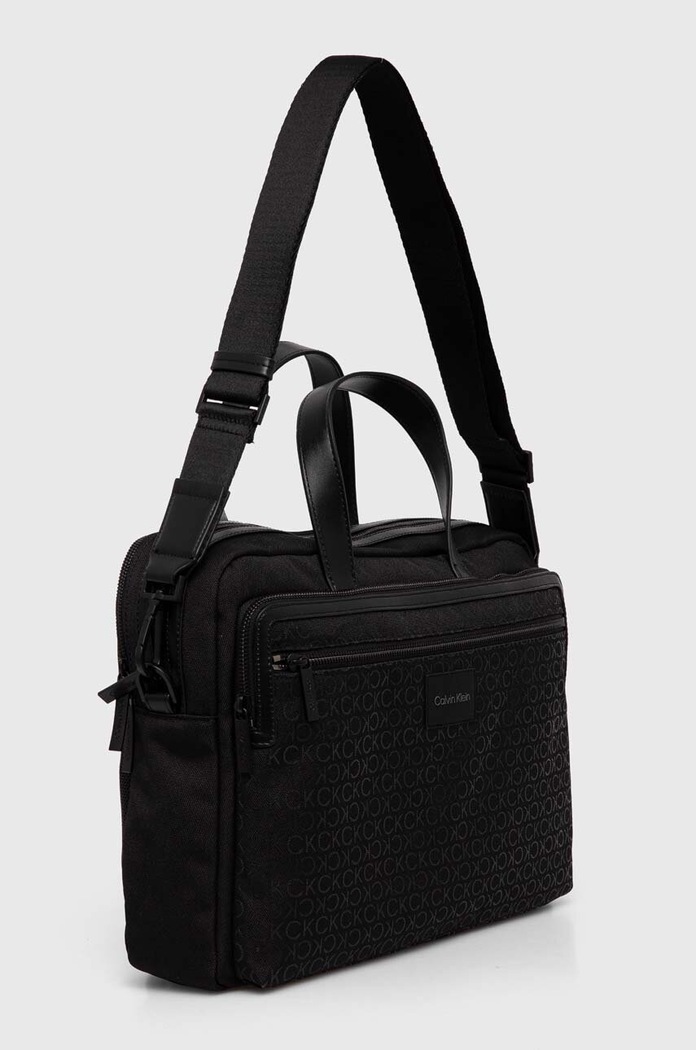 Torba za prenosnik Calvin Klein 38 x 28 x 7 cm K50K512395 črna AW24