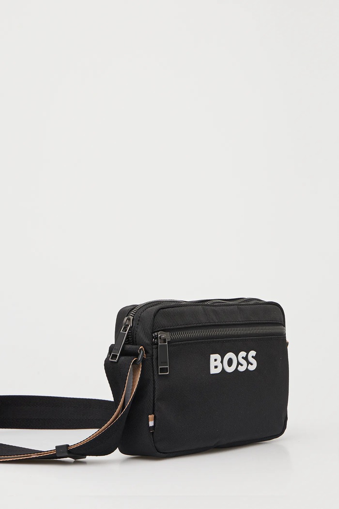 BOSS Borsetă Catch_3.0_EW Crossb. 50523422 negru AW25