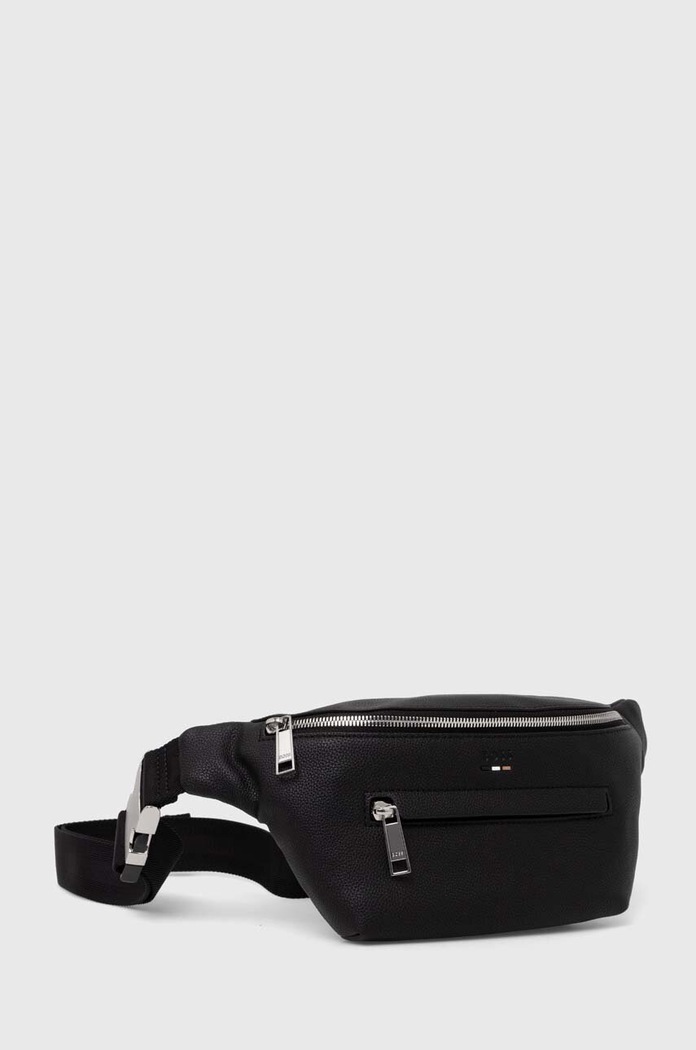 Сумка на пояс BOSS Ray_Beltbag 50523434 чорний AW24