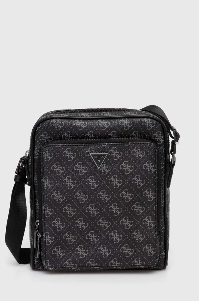Torbica za okoli pasu Guess MILANO Ne ustreza A4 črna HMMILO.P4260