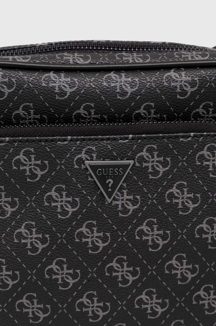 Torbica za okoli pasu Guess MILANO črna HMMILO.P4260
