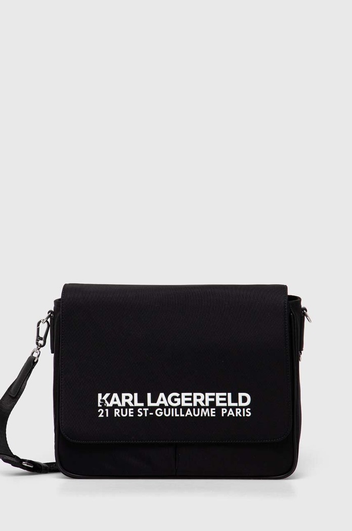 Karl Lagerfeld torba nie mieści A4 czarny 245M3004