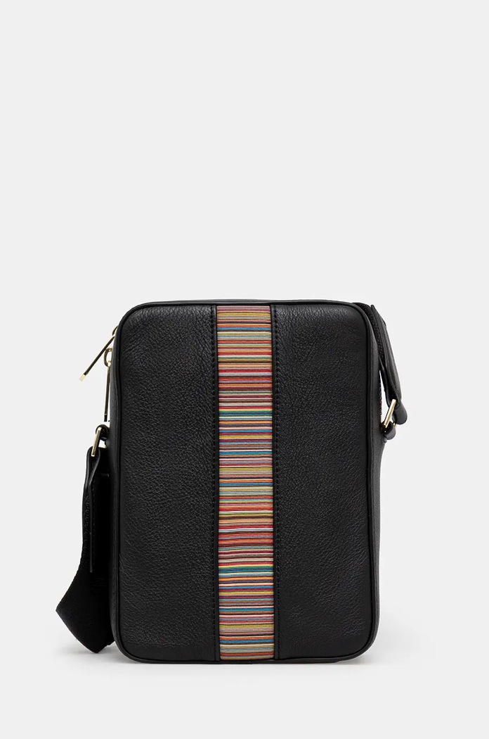 Paul Smith leather pouch sachet black M1A.7745.BMULTI
