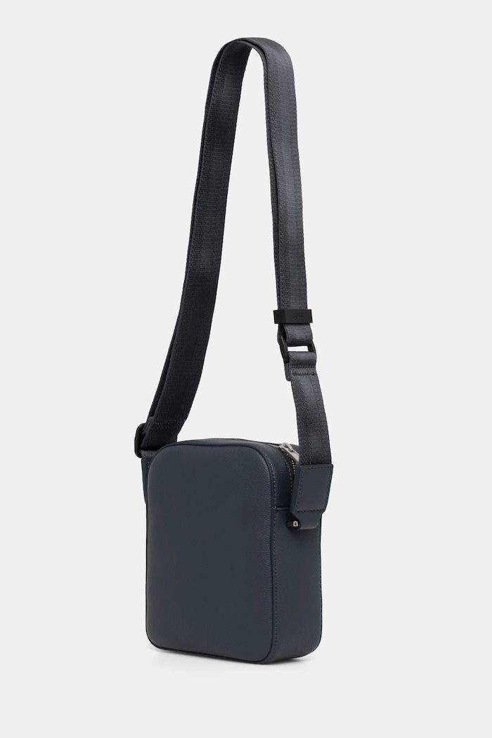 Accesorii BOSS geantă mică pentru bărbați cu imitație de piele Ray_NS zip N. 50536475 gri