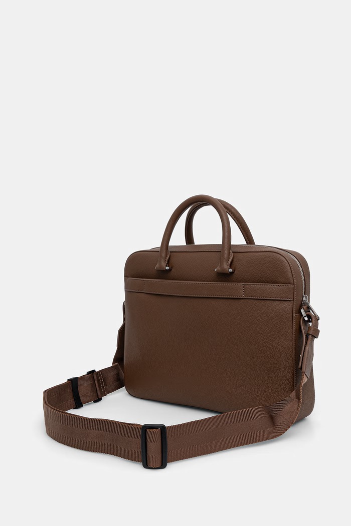 Аксессуары BOSS сумка для мужчин из искусственной кожи Ray_S doc case N. 50536498 коричневый