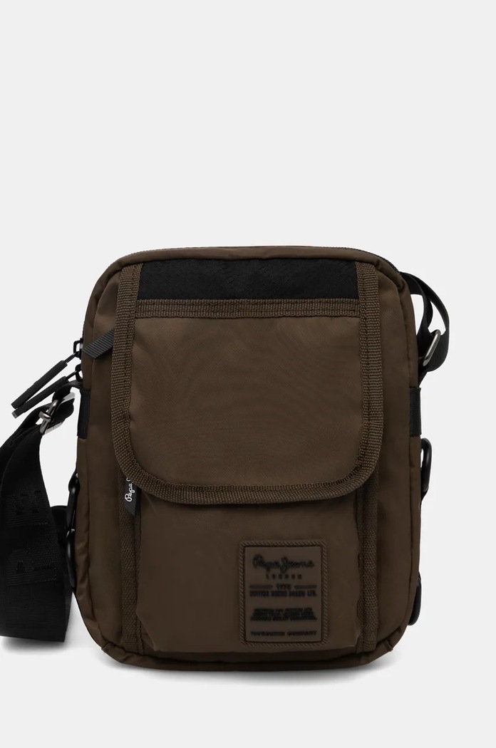 Torba Pepe Jeans ARNOLD LEGEND premalo za format A4 smeđa PM030855