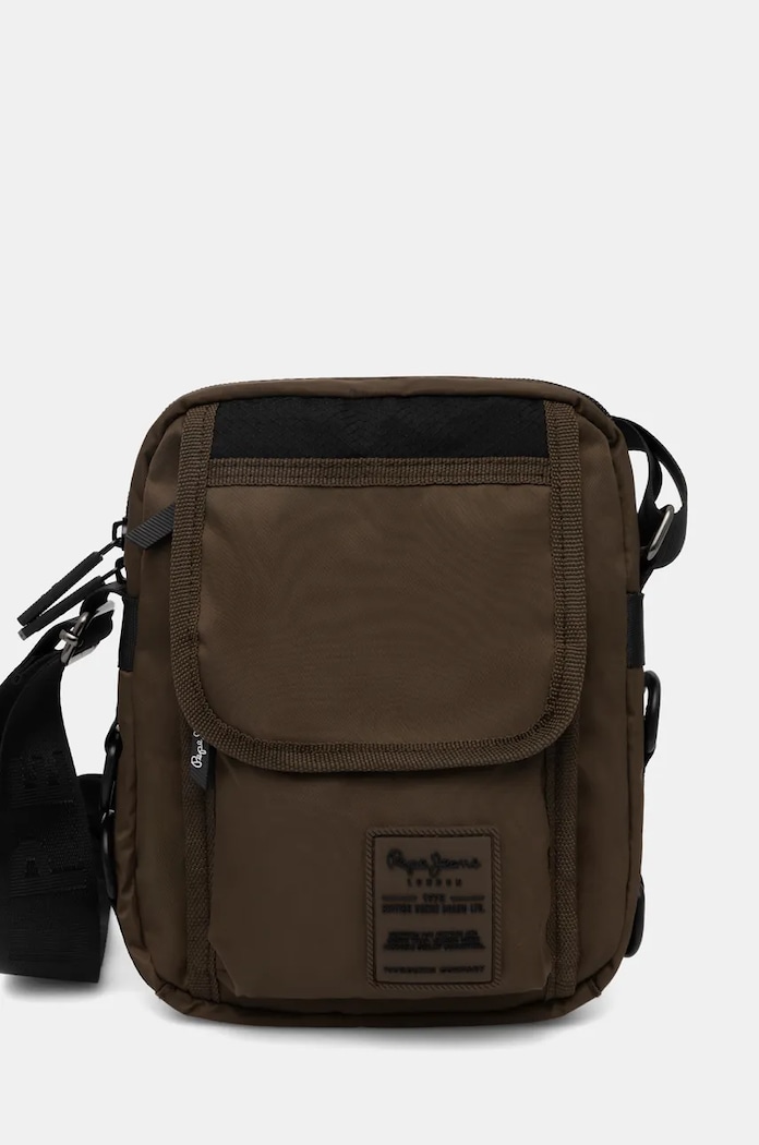 Torba Pepe Jeans ARNOLD LEGEND premalo za format A4 smeđa PM030855