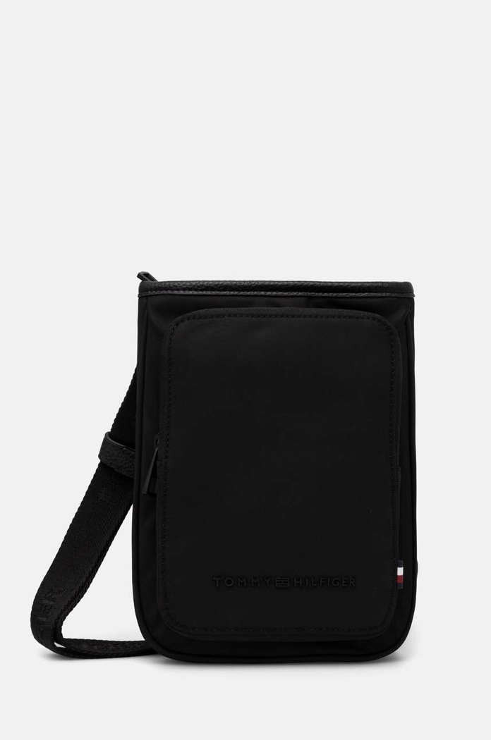 Ledvinka Tommy Hilfiger nášivka černá AM0AM12683