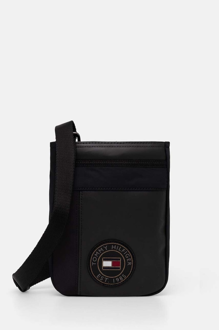 Ledvinka Tommy Hilfiger nášivka černá AM0AM12717