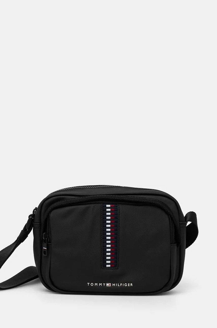 Ledvinka Tommy Hilfiger nášivka černá AM0AM12729