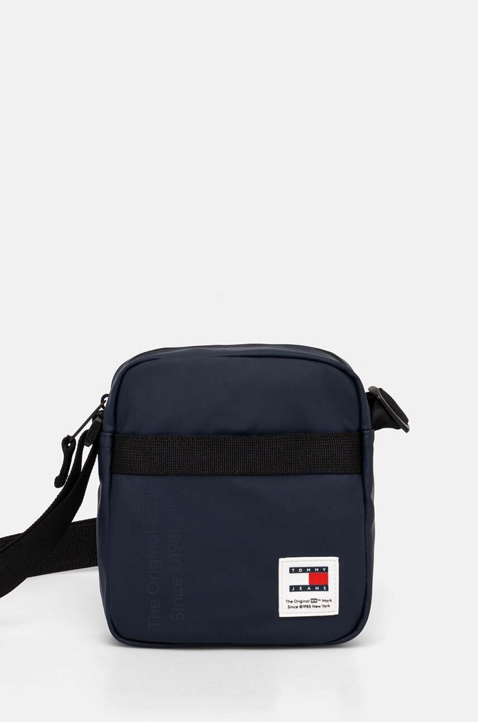 Torba Tommy Jeans premalo za format A4 mornarsko plava AM0AM12994