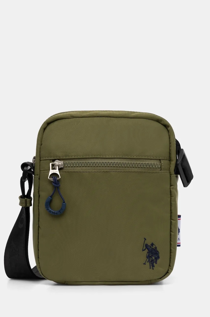 Torbica za okoli pasu U.S. Polo Assn. Bigfork Tekstil zelena BIUB55676MIA