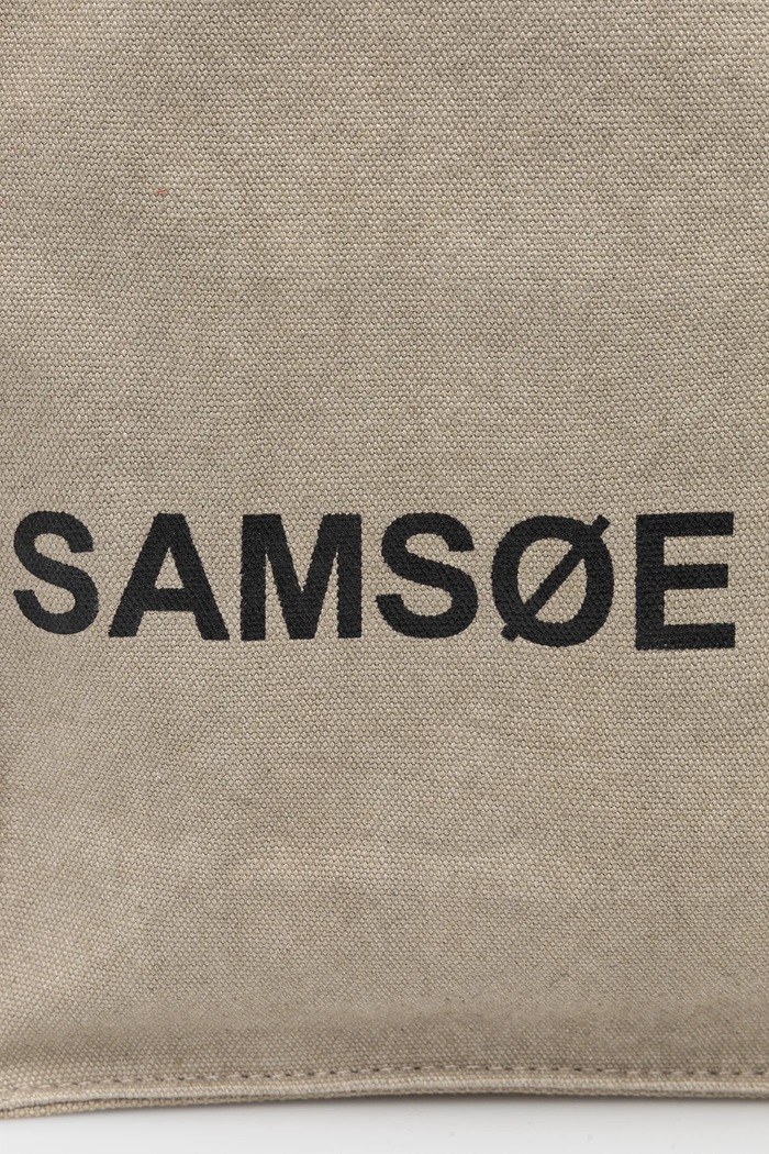 Βαμβακερή τσάντα Samsoe Samsoe SALUCCA μπεζ U24300002
